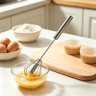 Portable Handheld Multi-Function Mixer Stainless Steel Blender for Egg Cream Batter Sauce Home Baking Cooking