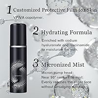 Vista 3 de Juego de 2 piezas de spray para maquillaje – Inligero, duradero, impermeable, fórmula a base de agua, control de aceite e hidratante para todo tipo