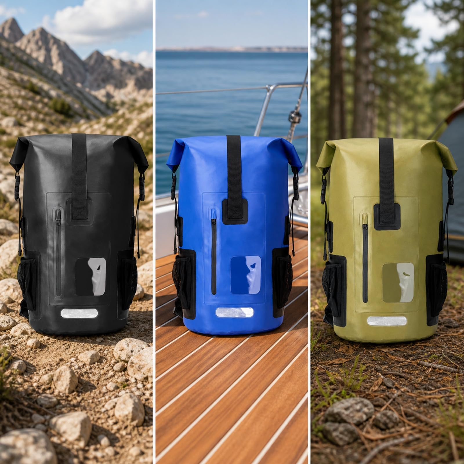 Mochila con Bolsillos Larales Versátil,
