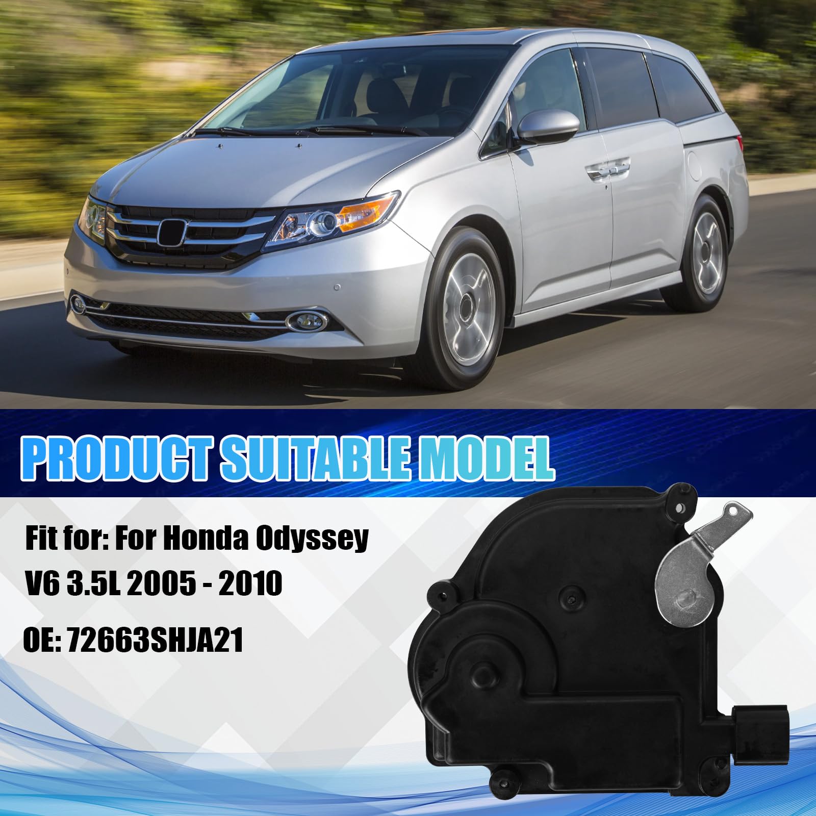 Wiper Motor Honda Sliding Door Motor A-Premium Door Latch Lock - Main Image