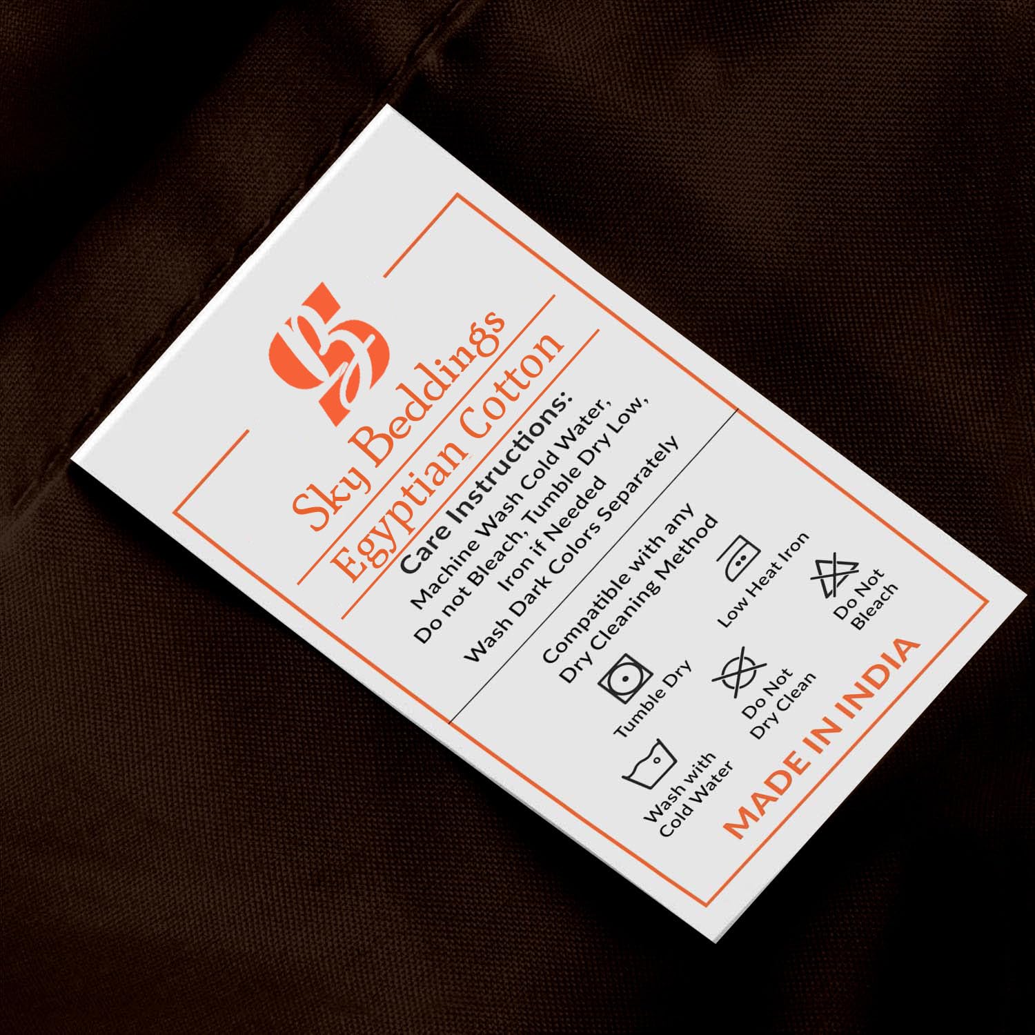 SKY BEDDINGS Twin XL Fitted Sheet Only - Premium 1800 Brushed Microfiber Fitted Bottom Sheet, Ultra-Soft, Hotel Luxury, Wrinkle-Free, 15-Inch Deep Pocket Fitted Sheet (Twin XL, Chocolate) 4