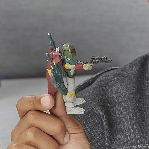 Miniatura 5 de STAR WARS Mission Fleet Gear Class Boba Fett Capture in the Clouds - Figura y vehículo a escala de 2.5 pulgadas, juguetes para niños a partir de 4