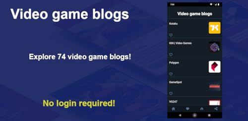 Video game blogs