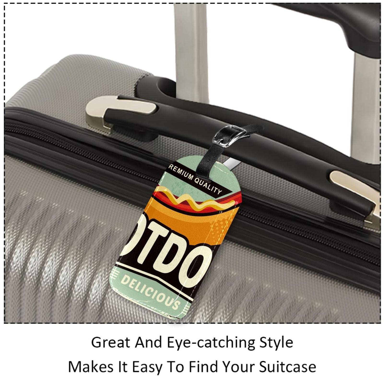 Etichetta Per Bagaglio Con Etichetta Indirizzo, Confezione Da 2 - Foto 4