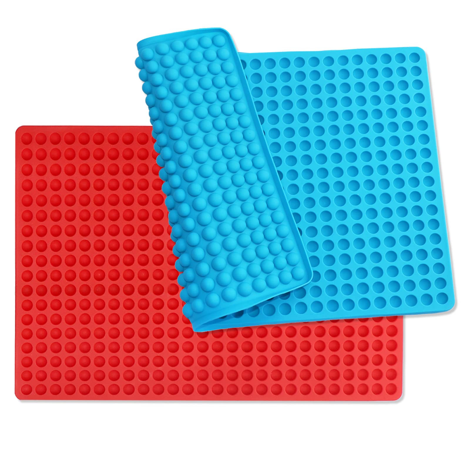 Moule En Silicone Pour Friandises Chien - 255 Cavités En Cœur, Avec 2 Grattoirs - 3