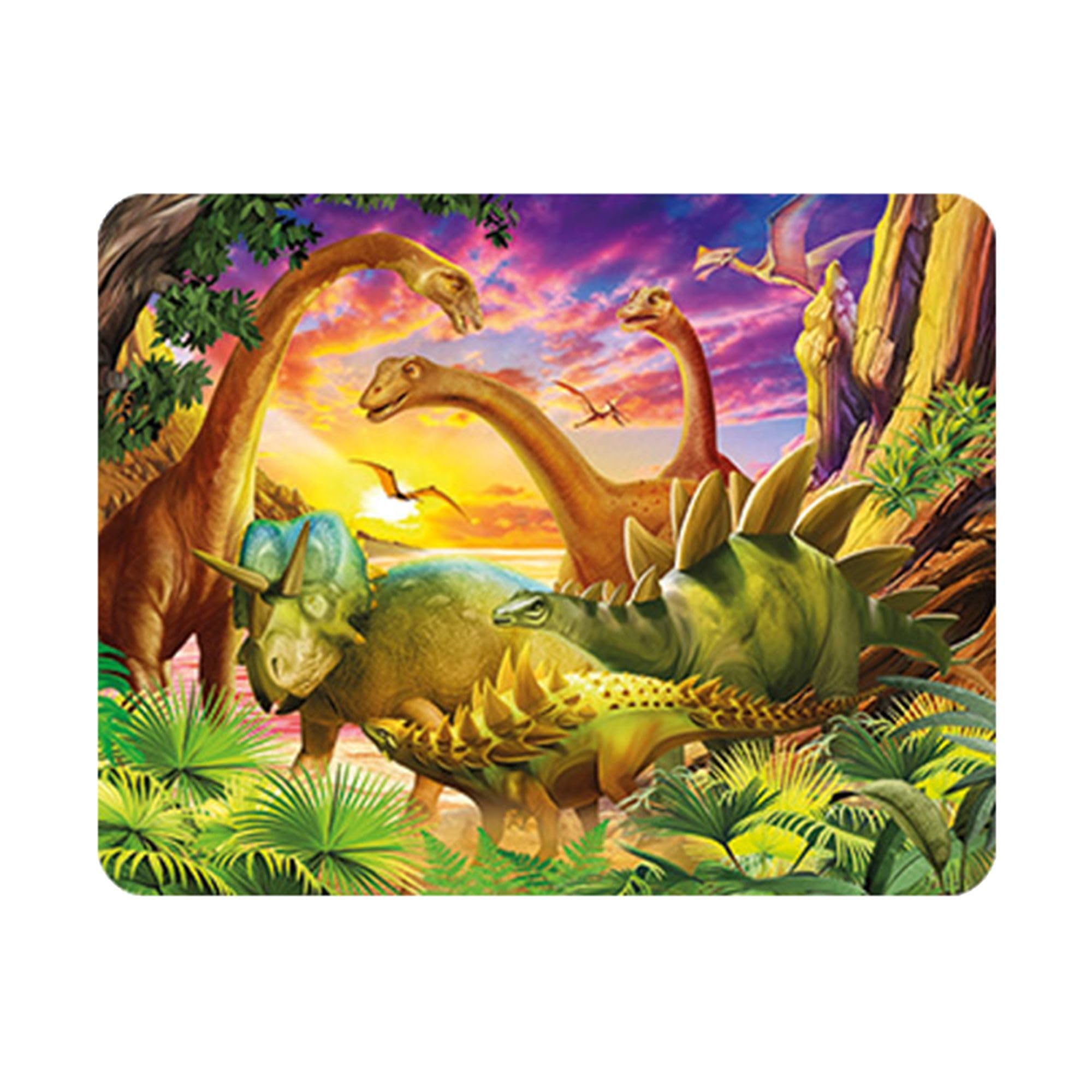 3D LiveLife Magnet - Dino Delight from Deluxebase. Lenticular Jurassic Animal Refrigerator Magnet. Decorative 3D Dinosaur Flat Magnets. Cute Small