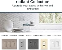 Vista 7 de Legrand Radiant 2097TRW3PKCC4 20 Amp GFCI Auto Test Resistente a Manipulaciones Decorador Dúplex Salida Duplex, Blanco (Paquete de 3)