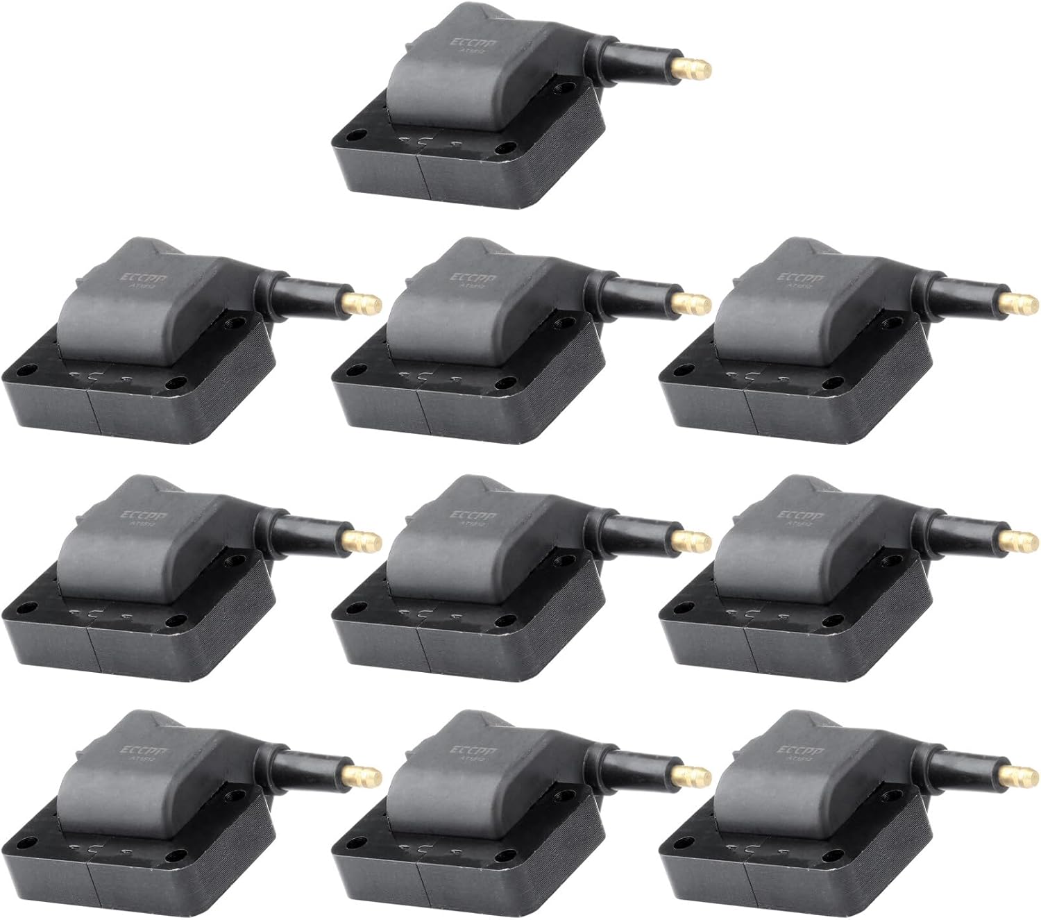 SCITOO Ignition Coil Coils Pack fits for Dodge for Ram 3500 Van 5.9L 1998-2003 for Ram 3500 Van 5.2L 1999-2003 for Ram 1500 4.7L/3.7L 2002-2003 for Dakota 5.9L/3.9L UF198 ‎C1176 C523 10 pcs