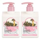 Milk Baobab Bangtan Boys JUNGKOOK Scented Body Lotion White Musk 250ml x 2 pack