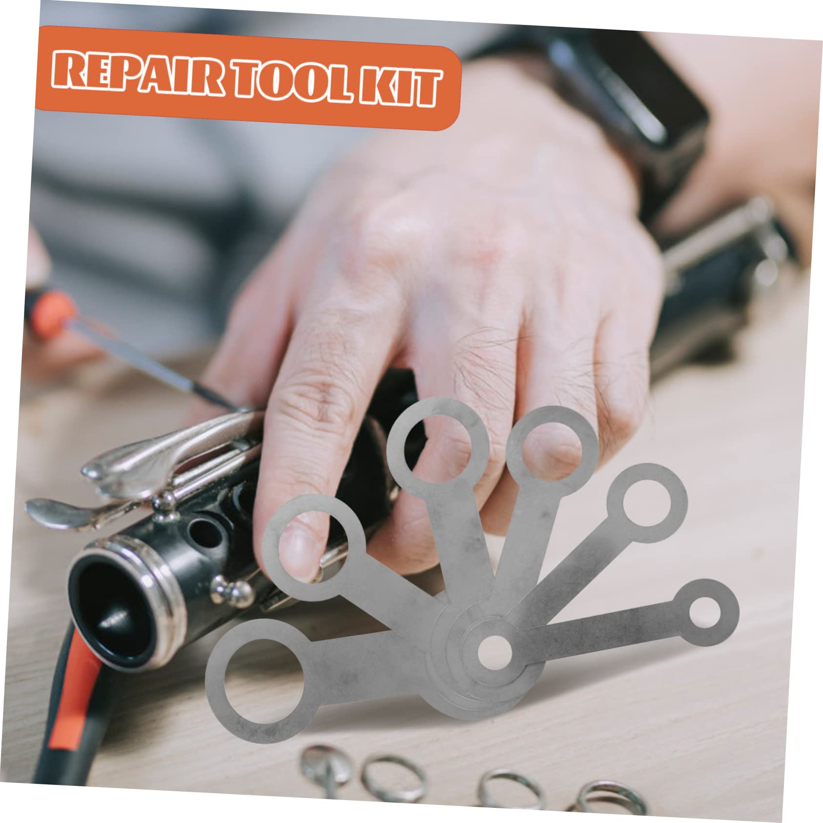 Abaodam Saxophon Reparaturset Mit Werkzeugen Für Blasinstrumente Klarinette Mundstück Reparatur Zubehör Einstellwerkzeug Spezialwerkzeug Für Musikinstrumente