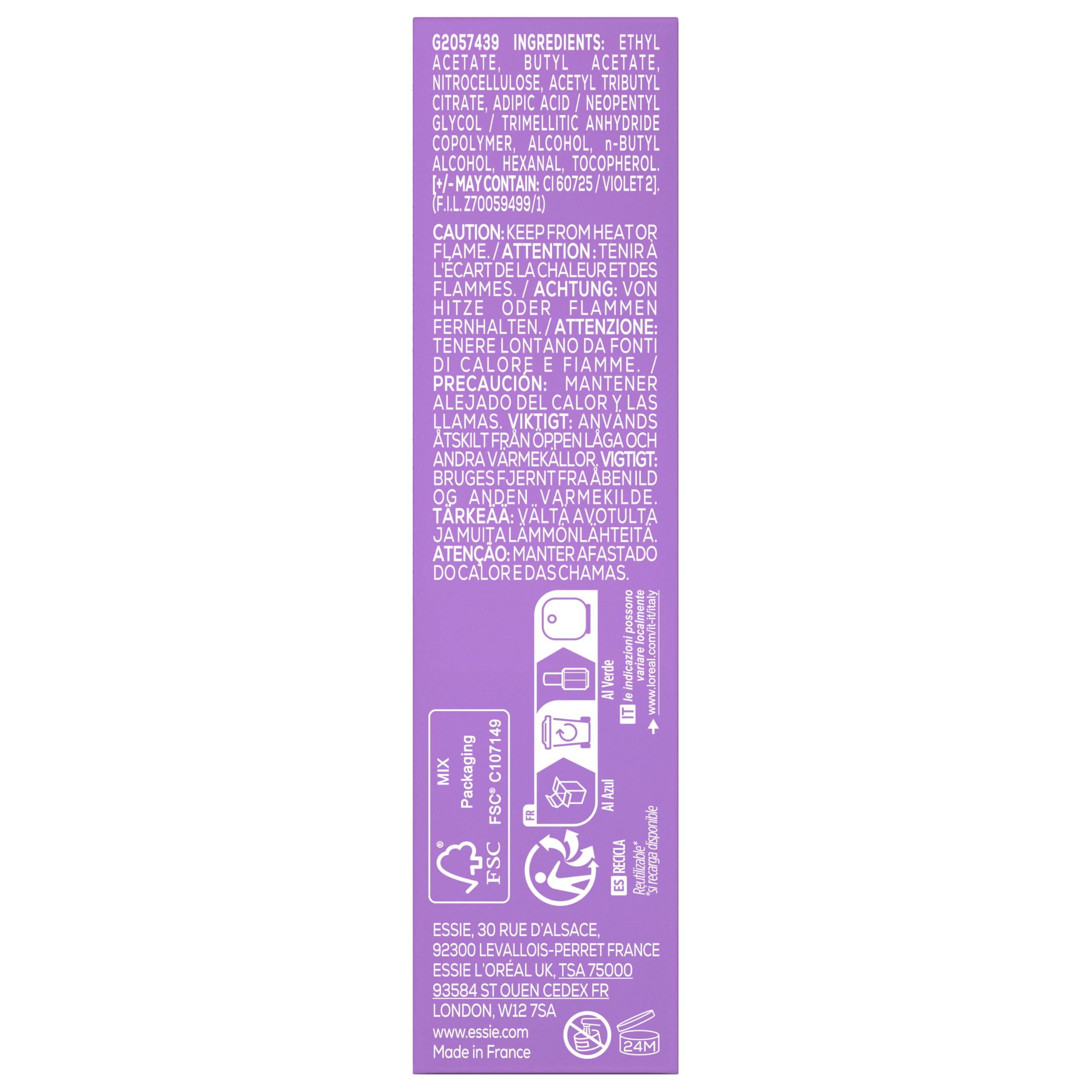 essie Break Fix – Innovativer flüssiger Nagelfixierer bei Nagelbruch. Unsichtbarer Halt & glatte Nägel. Perfekt unter Nagellack… – Ansicht 2