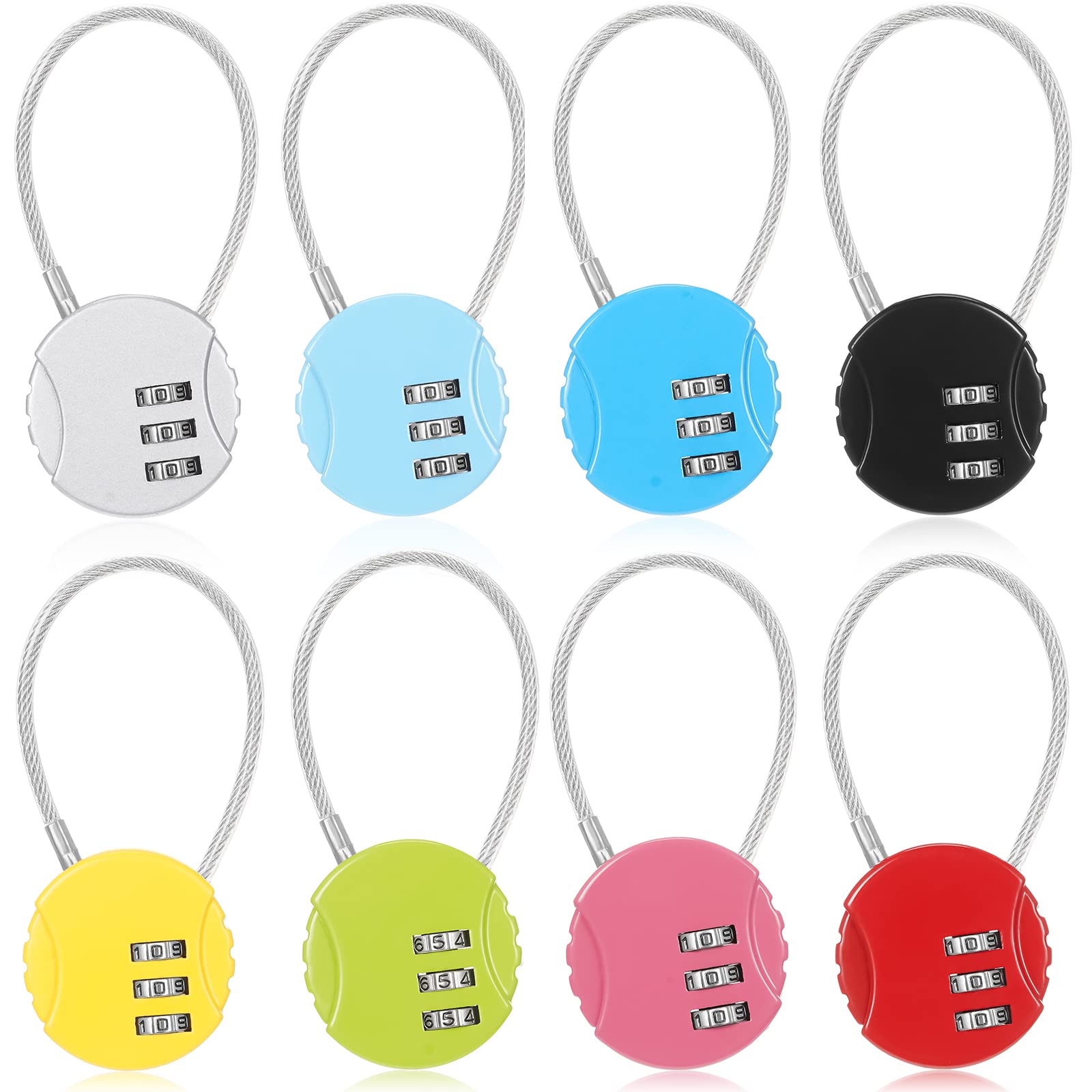 Moxweyeni 8 Pack Wire Lock