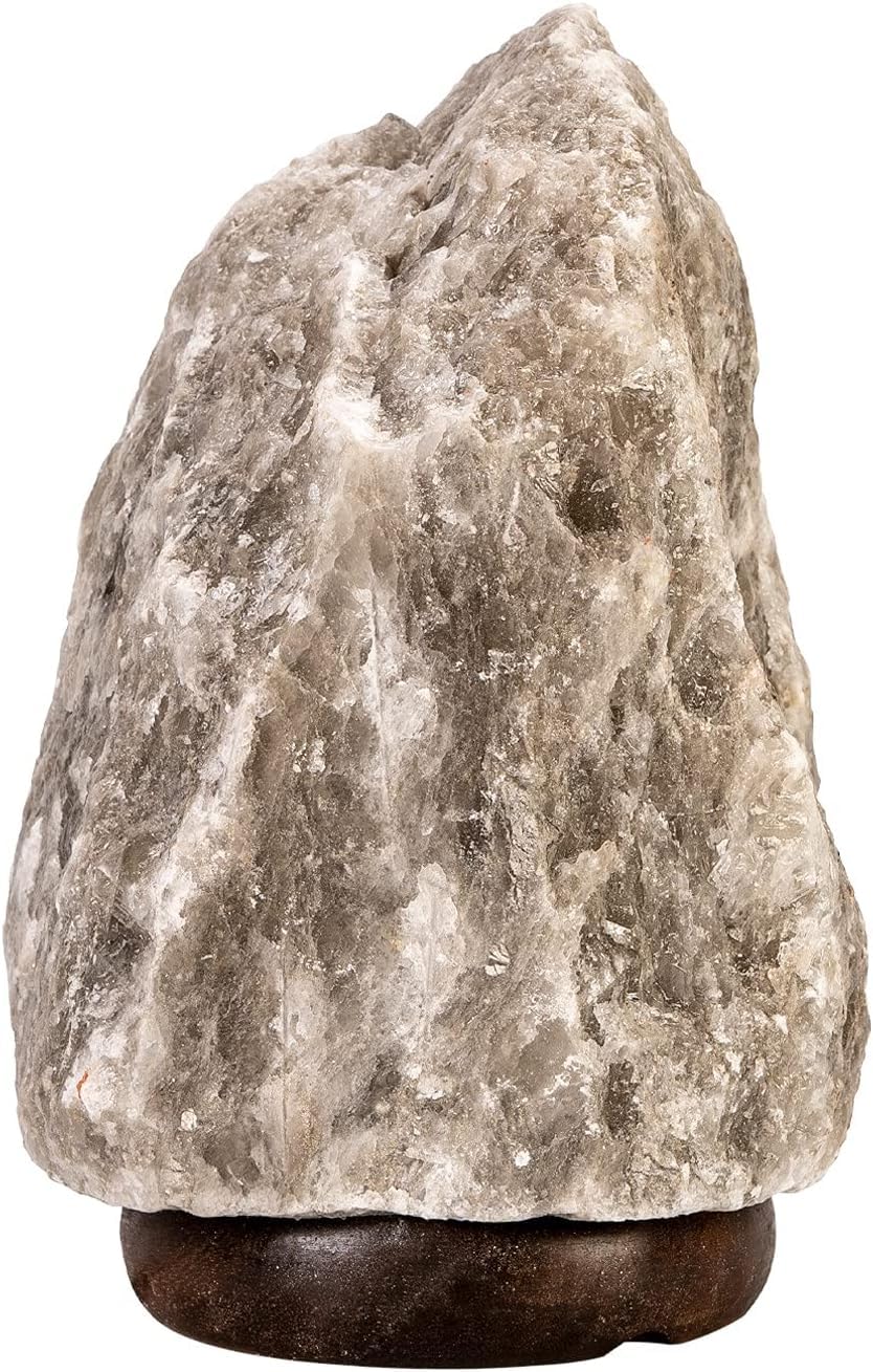 Punjab Pakistan Salzlampe 1,5–2 kg, Schwarz – Isothermische Lampe – Magic Salt® Lighting For Your Soul