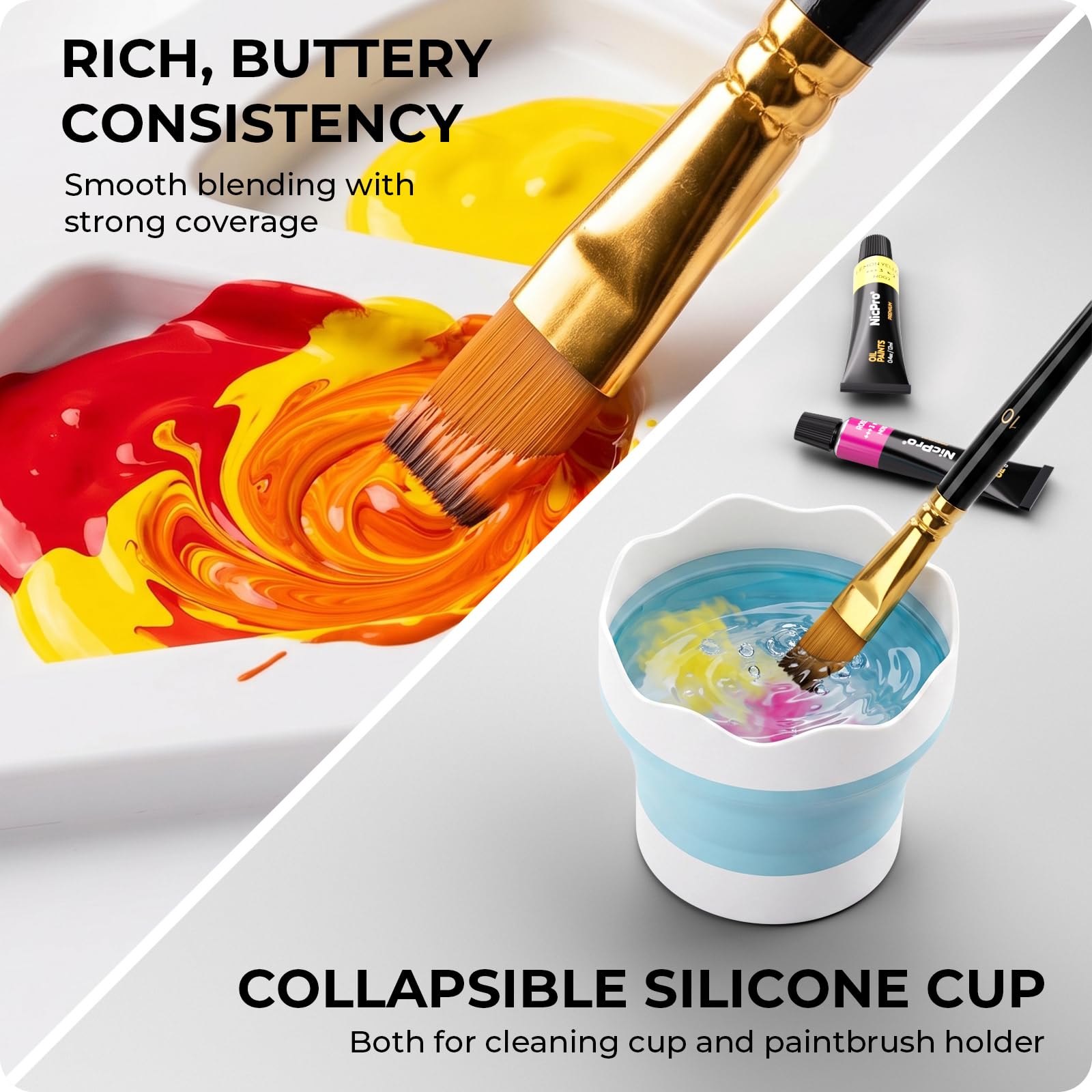 Acrylic Paint Set for Adults - Beginner Painting Kit -4 Acrylic Paint Set for Adults - Beginner Painting Kit -4