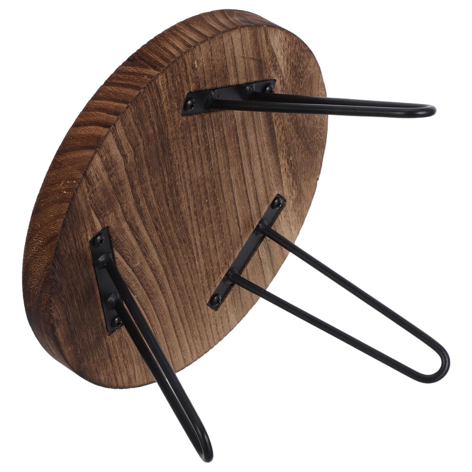 Support de plante gain de place en bois robuste pour petit pot de fleur