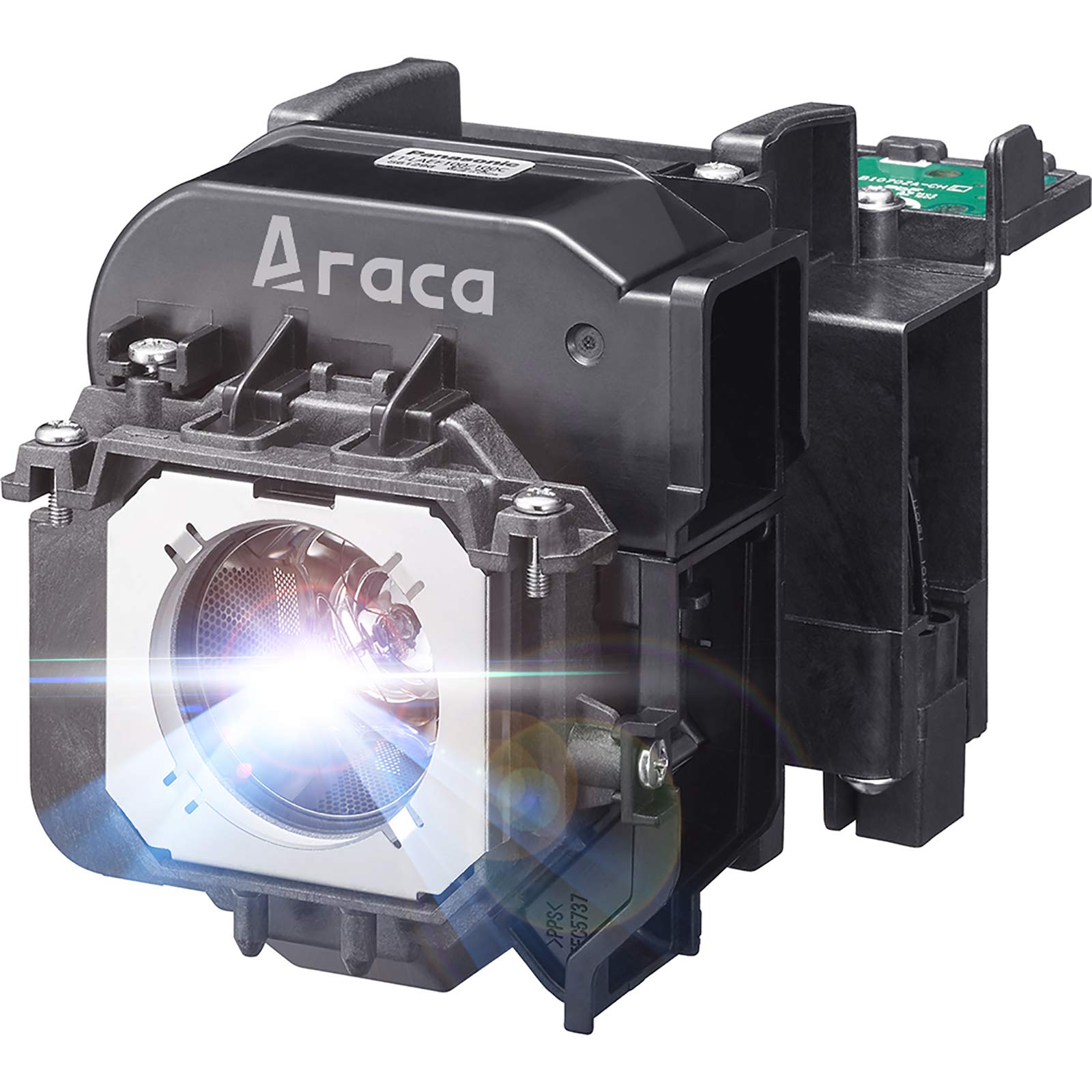 Araca ET-LAEF100 Projector Lamp with Housing for Panasonic PT-FW530 PT-EZ590 PT-EZ590U PT-EZ590L PT-EW650U PT-EW650 PT-EW650L PT-EX620 PT-EX520 PT-EW550 PT-FZ570 PT-FX500 Replacement Projector Lamp