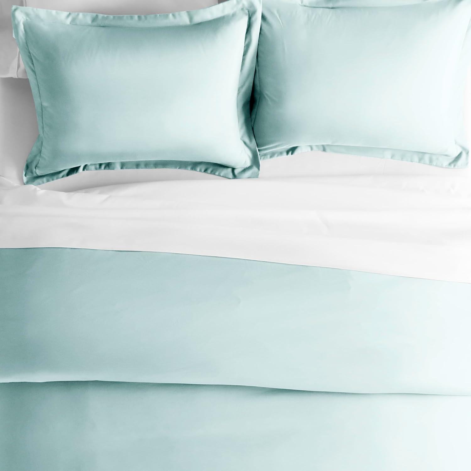 Pillow Sham King Aqua