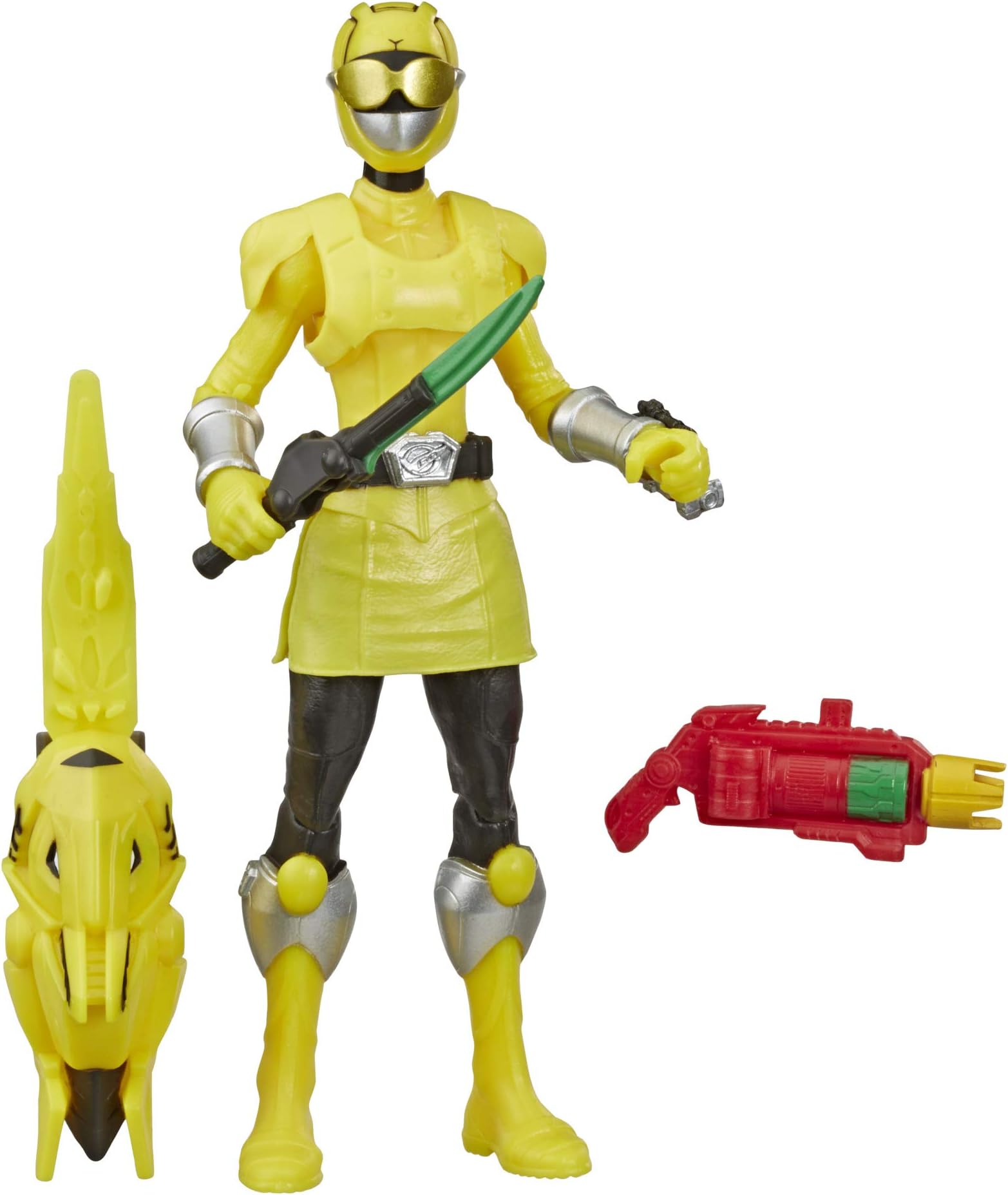 Beast Morphers Beast-X Yellow Ranger 6-inch Action Figure Toy Inspired by The TV Show