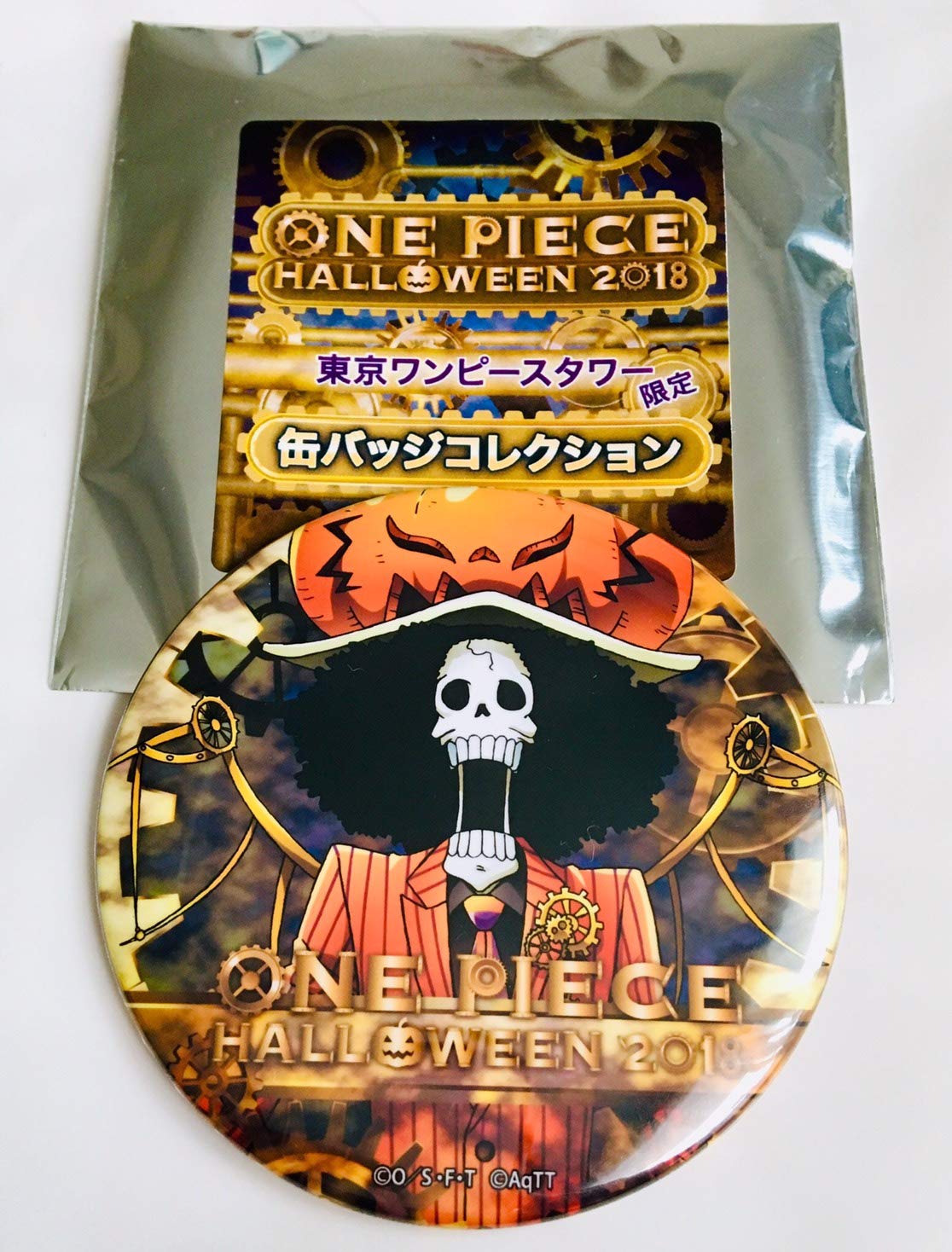 ONE PIECE 東京ワンピースタワー　ハロウィン　2018 缶バッジ 東京ワンピースタワー ハロウィン 缶バッジ 2018 コンプリート