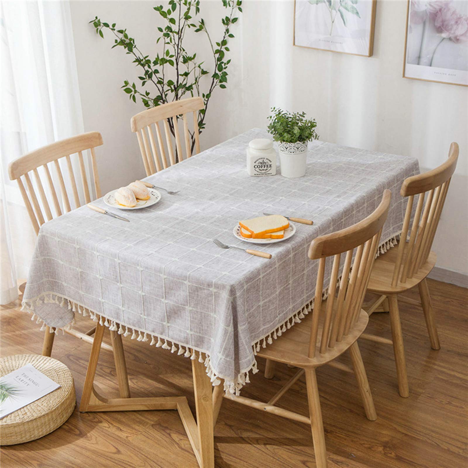 Nappe coton picnic style moderne 110x170cm pour décorer vos tables de jardin