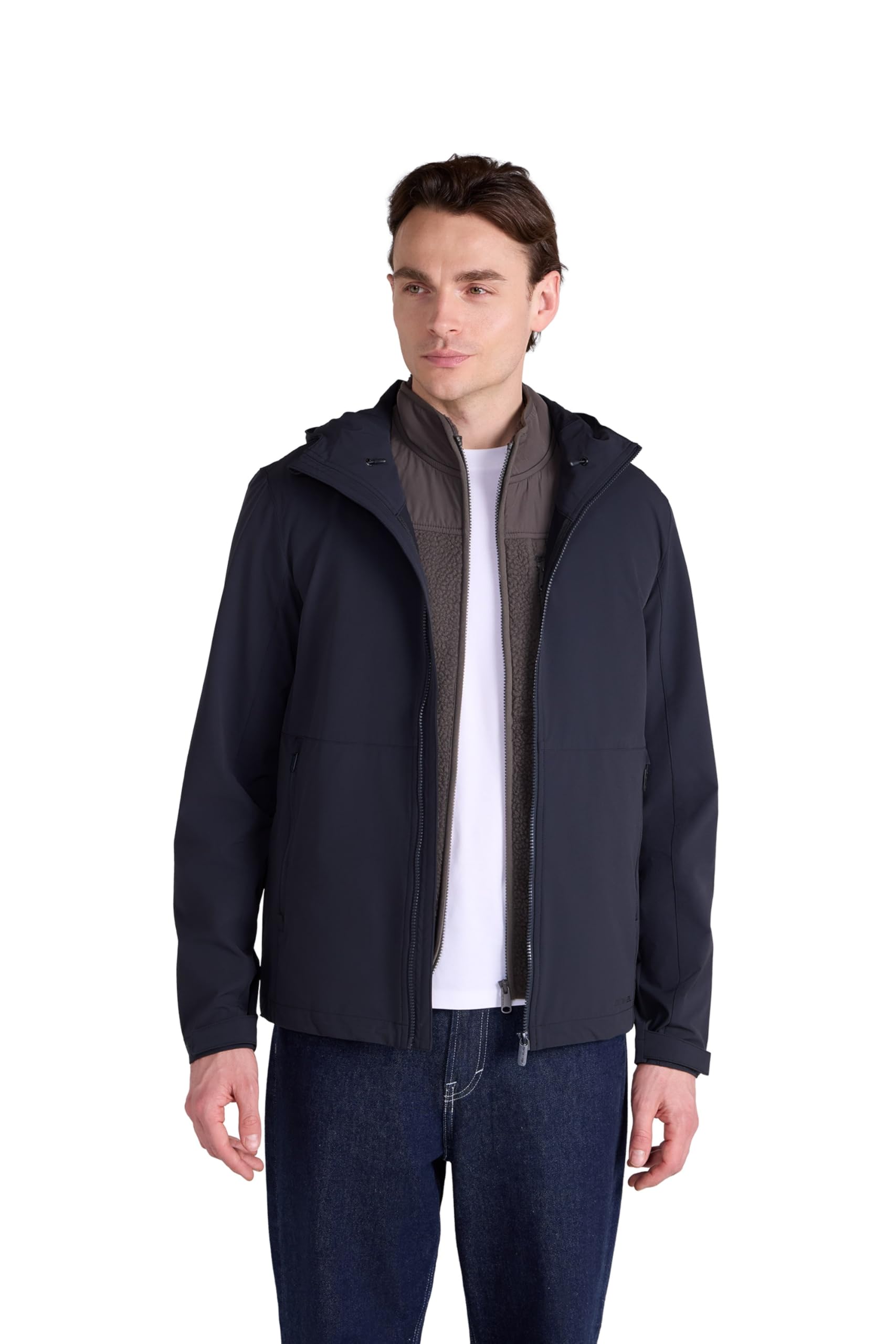 Animal Men's Black Torino Packable Softshell Jacket Xxl