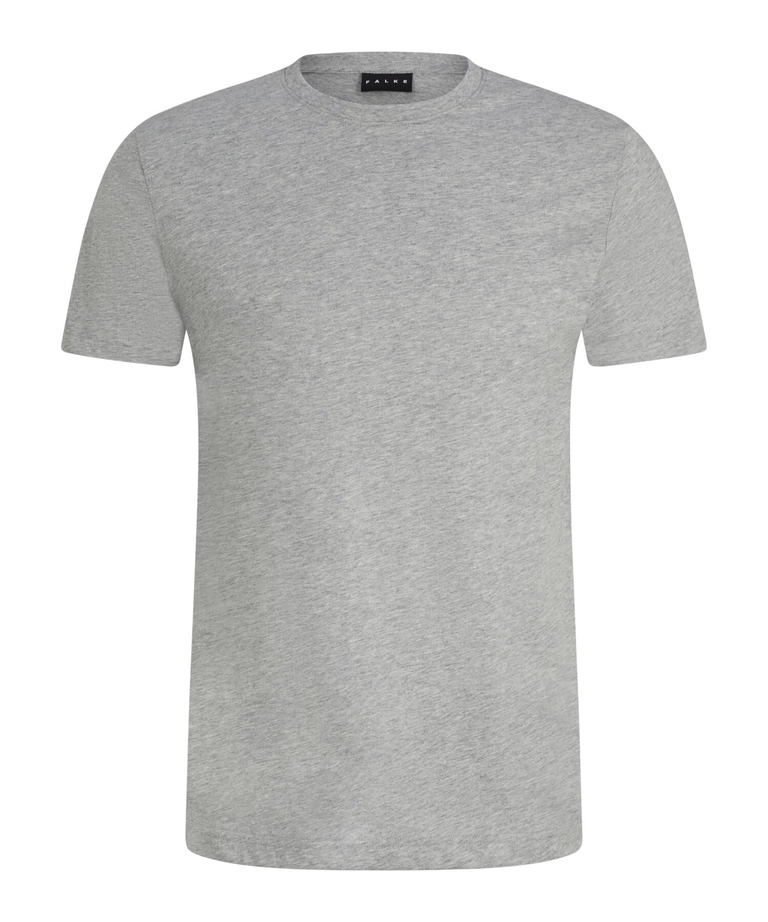 Falke Basic Round Neck M S/S SH Algodón Suave Manga Corta Cómoda Ligera Camiseta Hombre (Pack de 1)