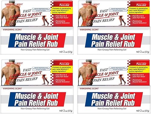 Miniatura 5 de Alivio del dolor muscular y articular, alivio rápido de artritis menor, dolor de espalda, dolor muscular y articular crema no grasa, 2 onzas