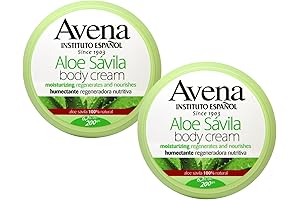 Avena Instituto Español Aloe Savila Body Cream - Moisturizing, Regenerates and Nourishes
