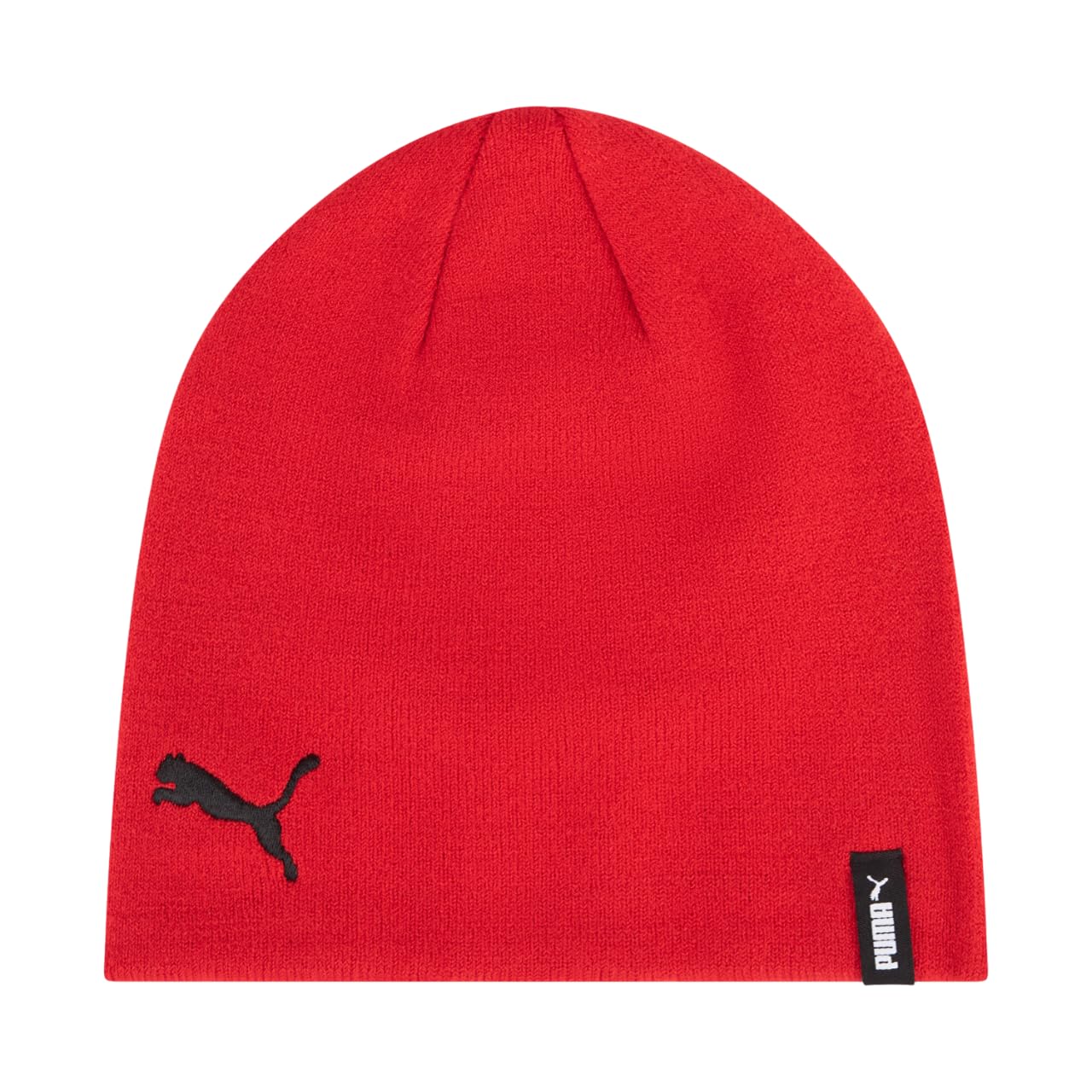 AC Milan Berretto Invernale, Berretto Caldo con Logo Ufficiale AC Milan, da Uomo o Donna, Unisex, Rosso