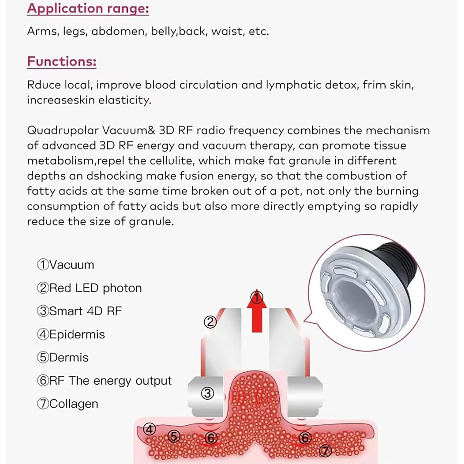 Appareil modelage corporel Professionnel 11 en 1, cavitation 80 K, radiofréquence, Vide, LED, lipolaser et EMS, équipement Multifonctionnel pour brûler Graisses, Amincissant, Spa