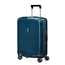 Samsonite Neopulse – Spinner S, Bagaglio a mano, 55 cm, 38L, Blu (Metallic Blue)