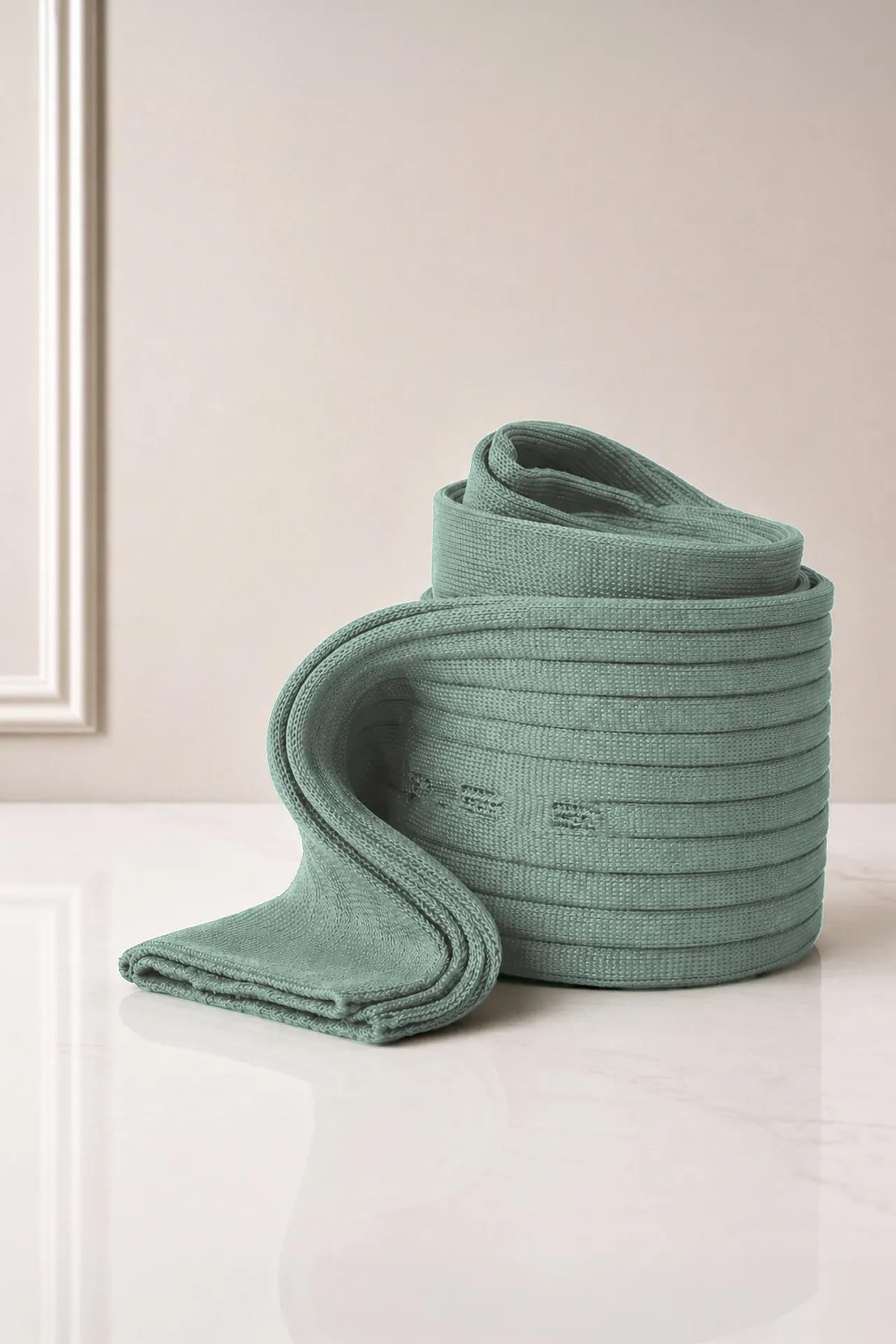 GATTI A POIS Box da 5 Calze Lunghe Donna in Filo di Scozia, Cielo e Terra, Cotone, Elegante, 5 Paia, Made in Italy