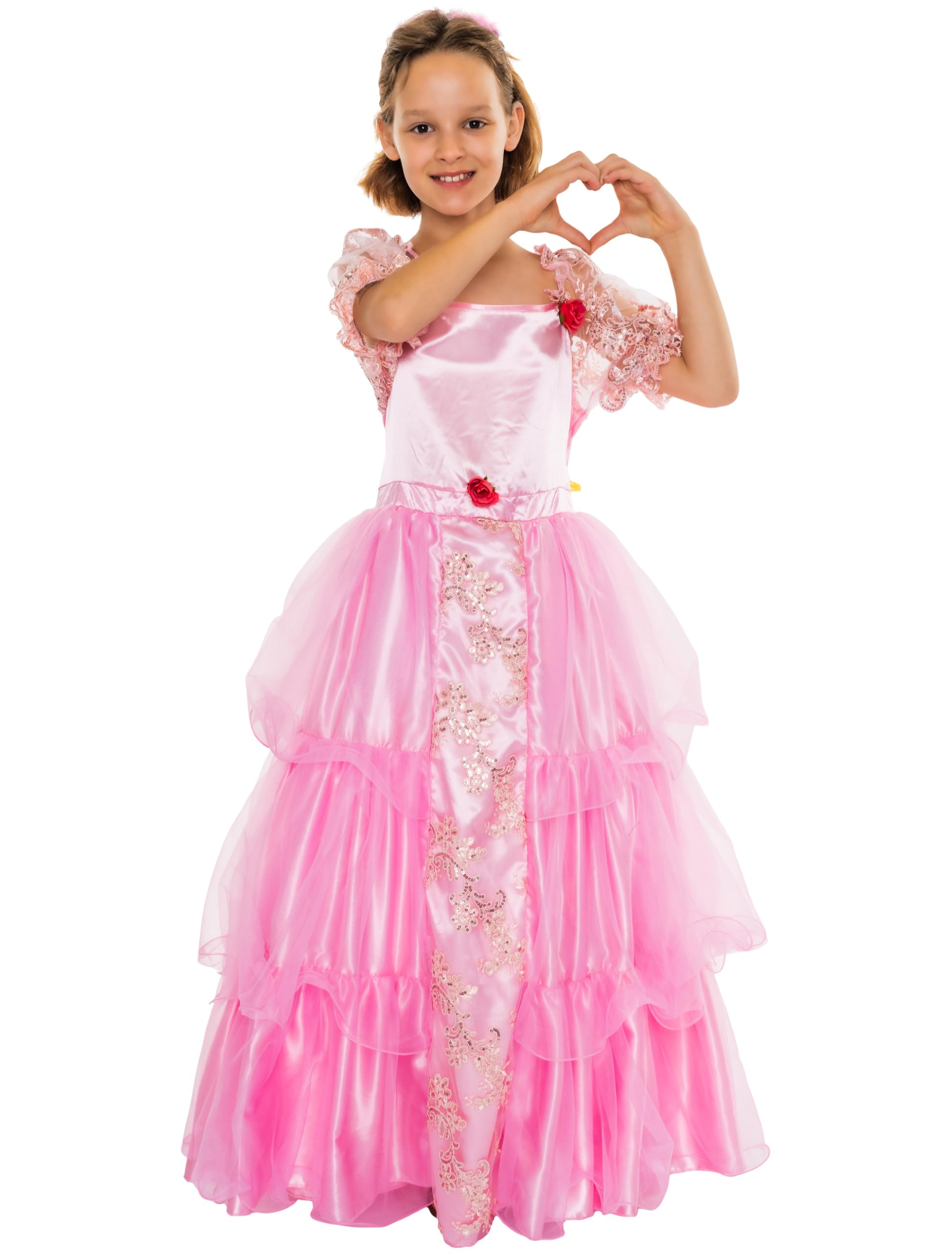 Deiters Kleid mit Rosen Prinzessin Kinder