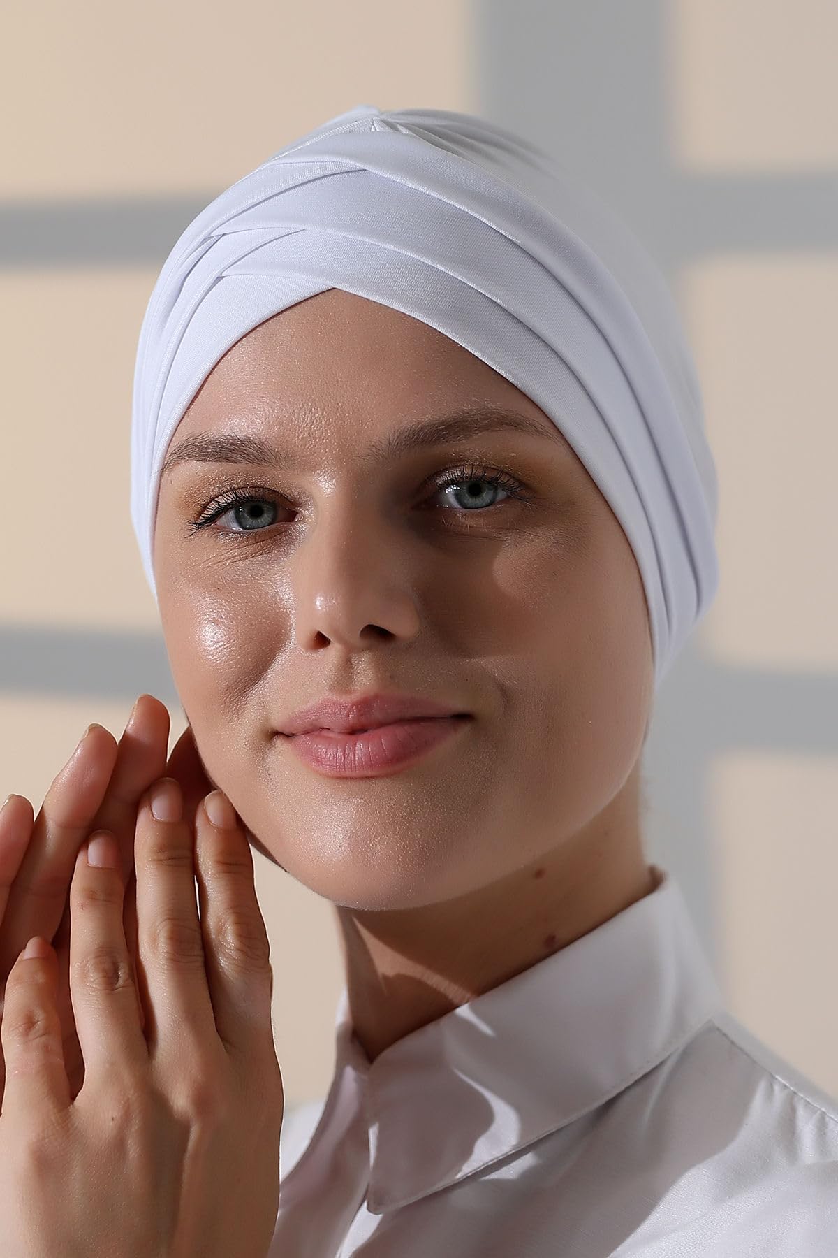 ihvan online, Hijab Cap, turbante per la testa da donna, fascia per capelli, copertura per la testa per pazienti affetti da cancro, sciarpa sotto berretto