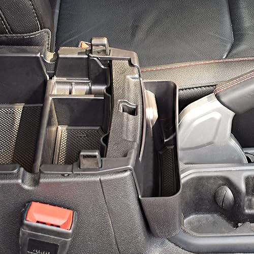 Miniatura 4 de Caja colgante de consola central compatible con Jeep Wrangler JLJLU 2018-2021 2022 2023 2024 y Jeep Gladiator JT Truck 2020-2023, accesorios