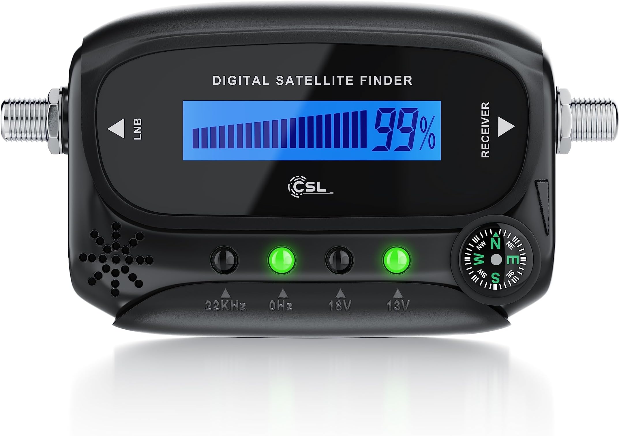 CSL Digital Satfinder Satelliten Finder Messgerät LCDDisplay