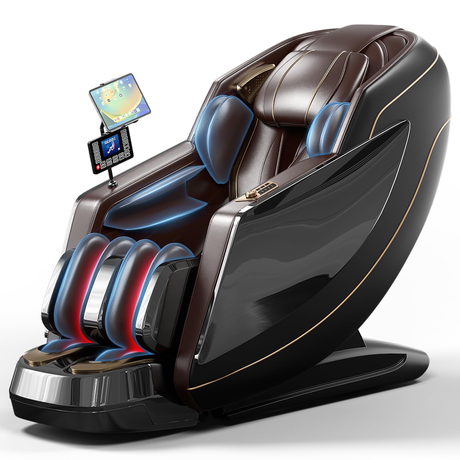 vinaSaker Massage Chair, Full Body SL-Track Shiatsu Recliner with Zero Gravity, Body Scan & Heat