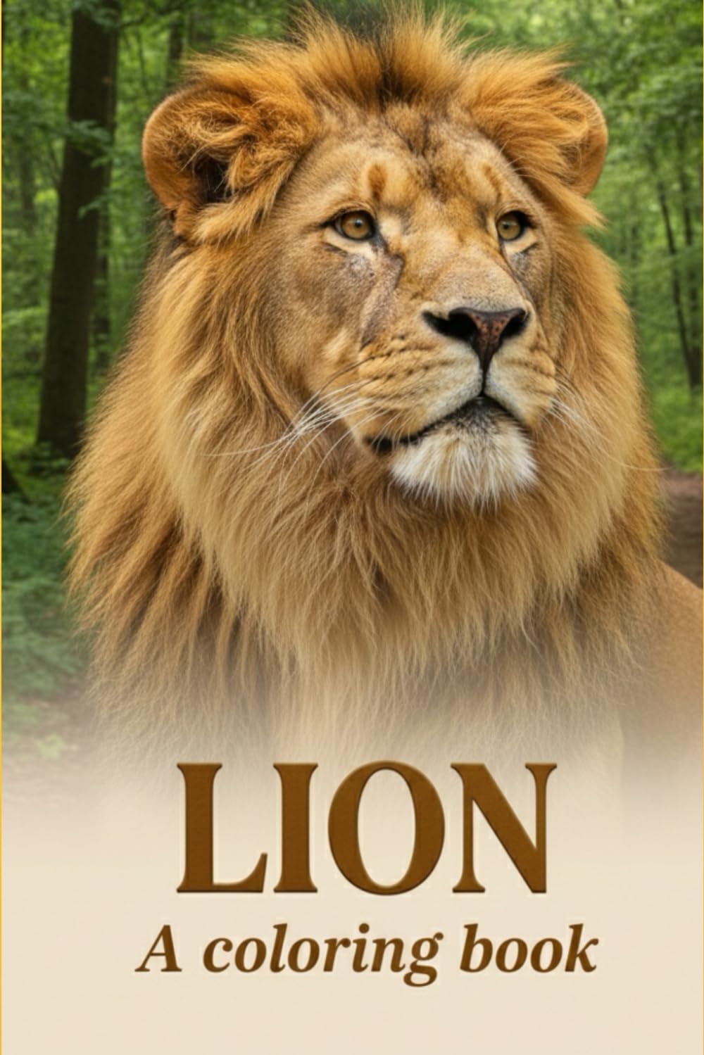 Lion Coloring Book for Kids Ages 5–15 Fun & Relaxing Lion Coloring Pages for Children, Teens, and Animal Lovers