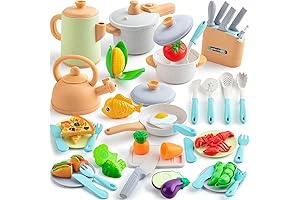 42Pcs Pretend Cooking Toys for Enjoyable Role-Playing Fun