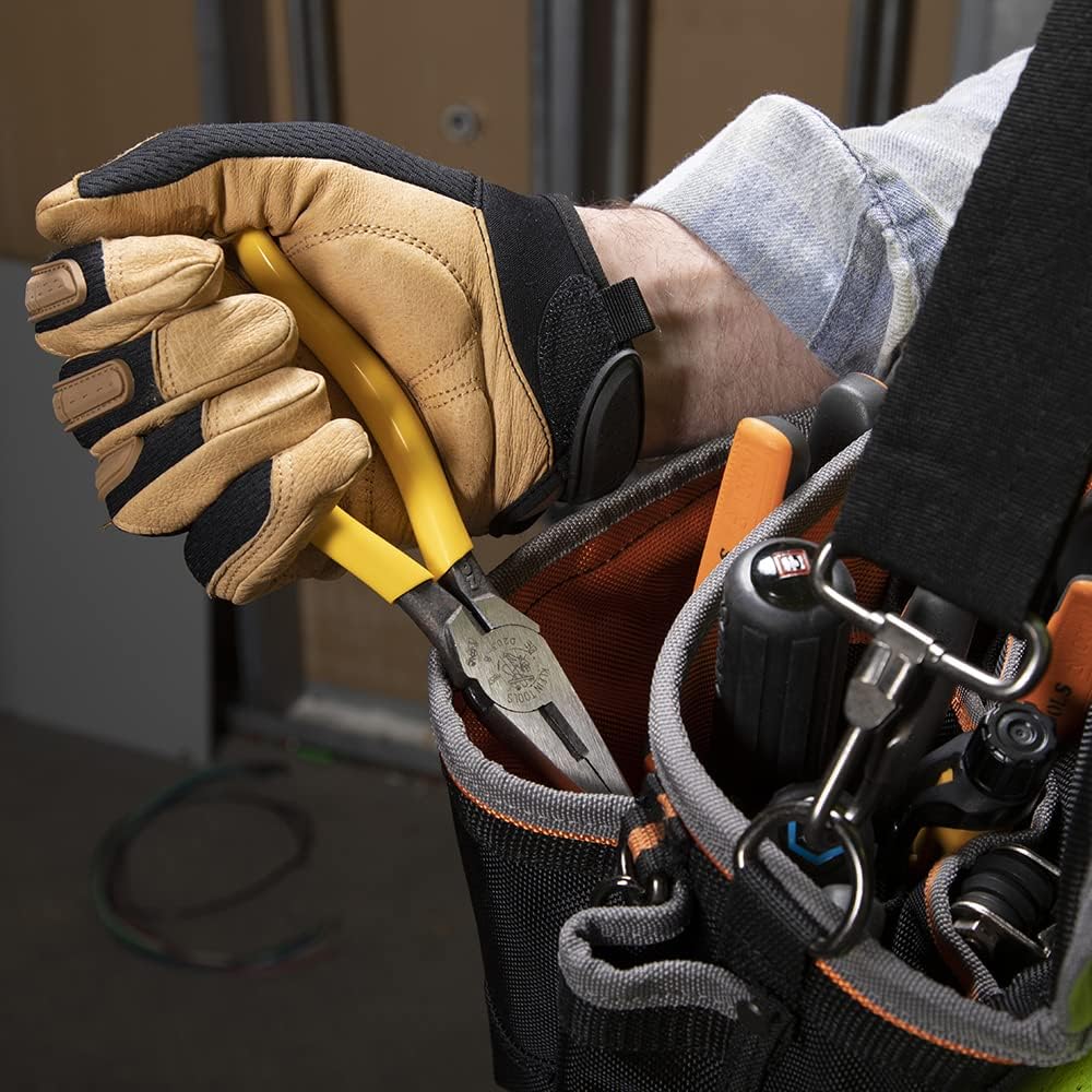 Klein Tools D203-8 Needle Nose Pliers, Long Nose Side Cutters, Alligator Pliers with Extended Handles, 8-Inch - Image 11