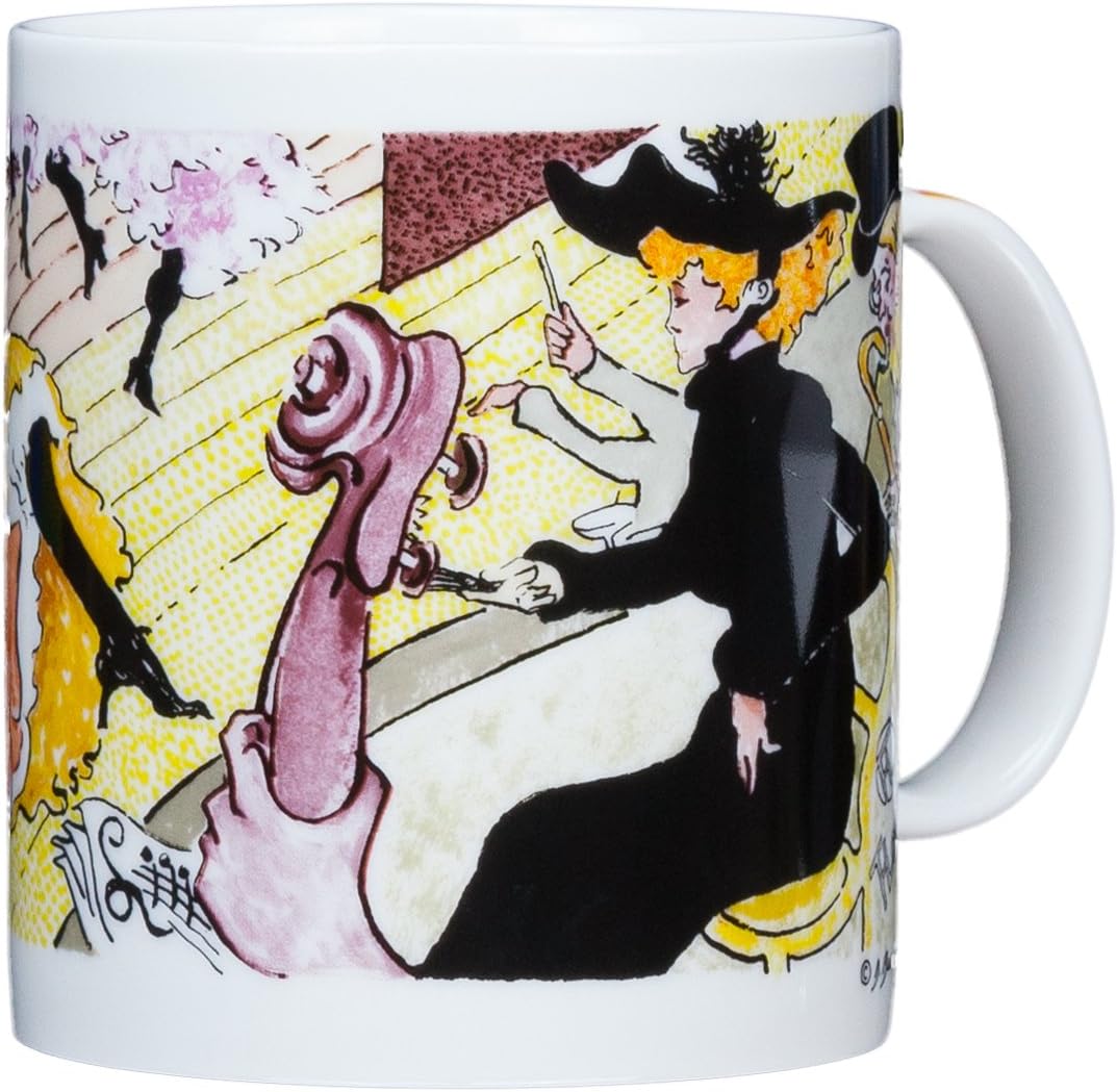 Henri De Toulouse - Lautrec - Moulin Rouge - 14oz Coffee Mug