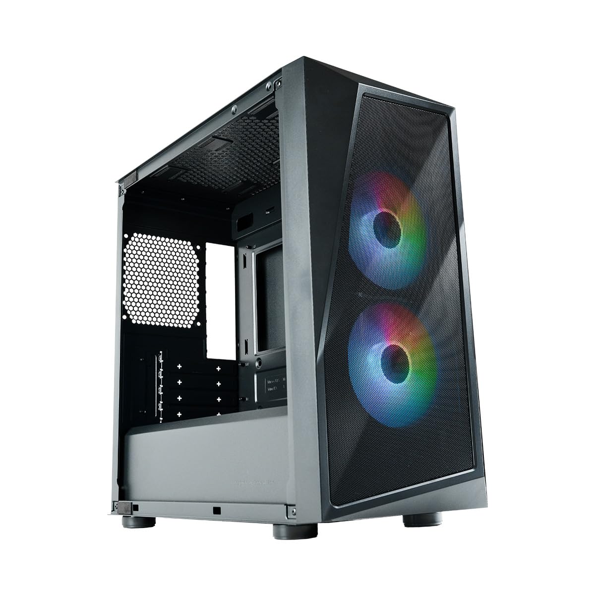 GABINETE COOLER MASTER CMP 320 LATERAL DE VIDRO - 2 FANS ARGB DE