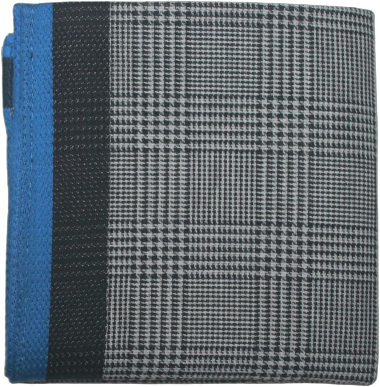 Men's Cotton Handkerchiefs,Black Plaid, 6‑Pack, Machine Washable, 17 Inch