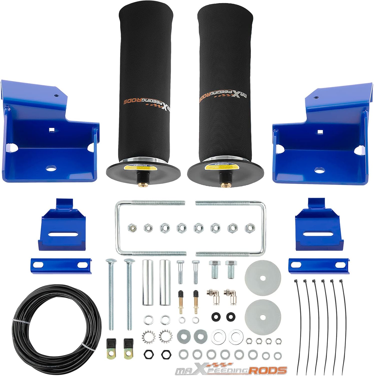 maXpeedingrods 2500 lbs Rear Air Suspension Bags Kit for Chevrolet Silverado GMC Sierra 1500 2WD 4WD 2008-2019 Air Spring Bag Kit