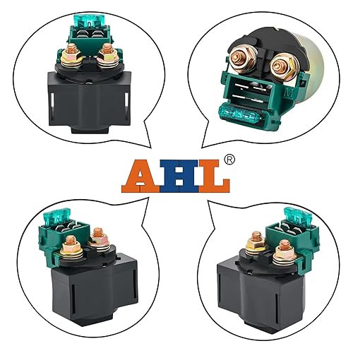 Miniatura 8 de AHL Relé solenoide de arranque para Kawasaki EX250 Ninja 250R 1986-2012