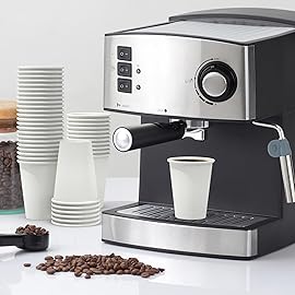 Dealusy 360 Count 12 oz Coffee Cups, Leak-Free Food Safe Paper Cups 12 oz, Disposable 12oz White Paper Cups for Cold and Hot Drinks