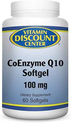 Vitamin Discount Center Coenzima Q10 100 mg, 60 cápsulas blandas