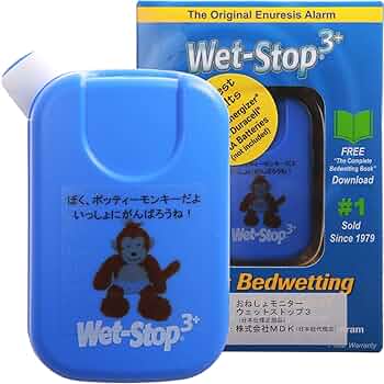 おねしょモニター　ウェットストップ3 おねしょアラーム　wetstop3+ Amazon.co.jp: おねしょアラーム 日本仕様正規品 MDK【おねしょ