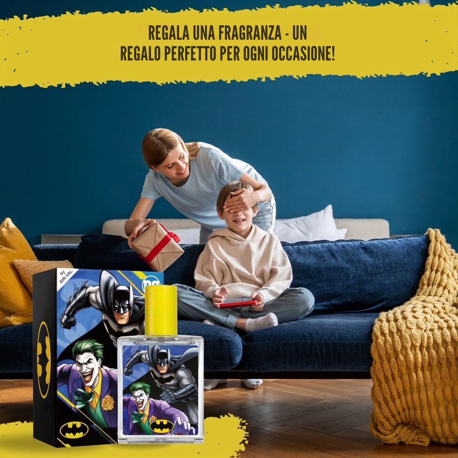 Batman & Joker - Eau de Toilette per bambini, 30 ml