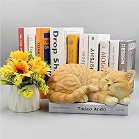 Vista 2 de Estatua de gato para decoración de jardín, estatua para exteriores, estatuas de gato, estatuas de jardín y escultura, decoración de estatua de gato